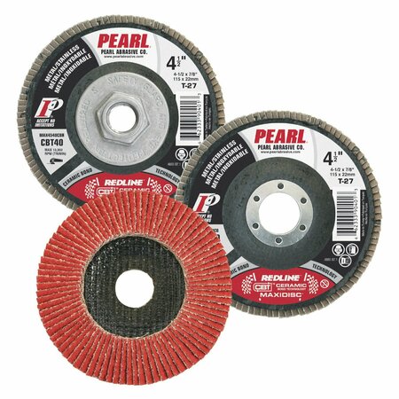 PEARL Redline CBT Maxidisc 4-1/2 X 7/8 in. CBT60 T-27 MAX4560CB